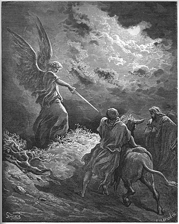 An Angel Appears to Balaam