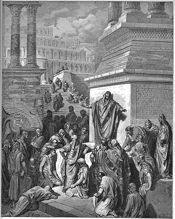 Jonah Preaches to the Ninevites