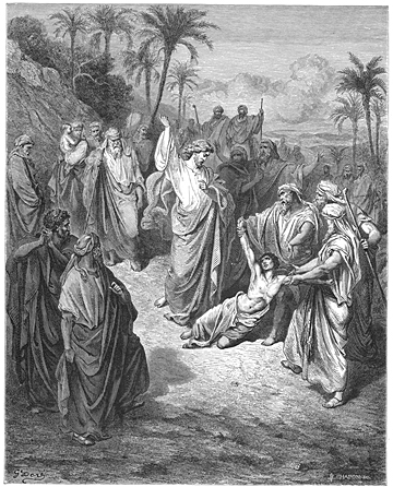 Jesus Heals the Epileptic Demoniac